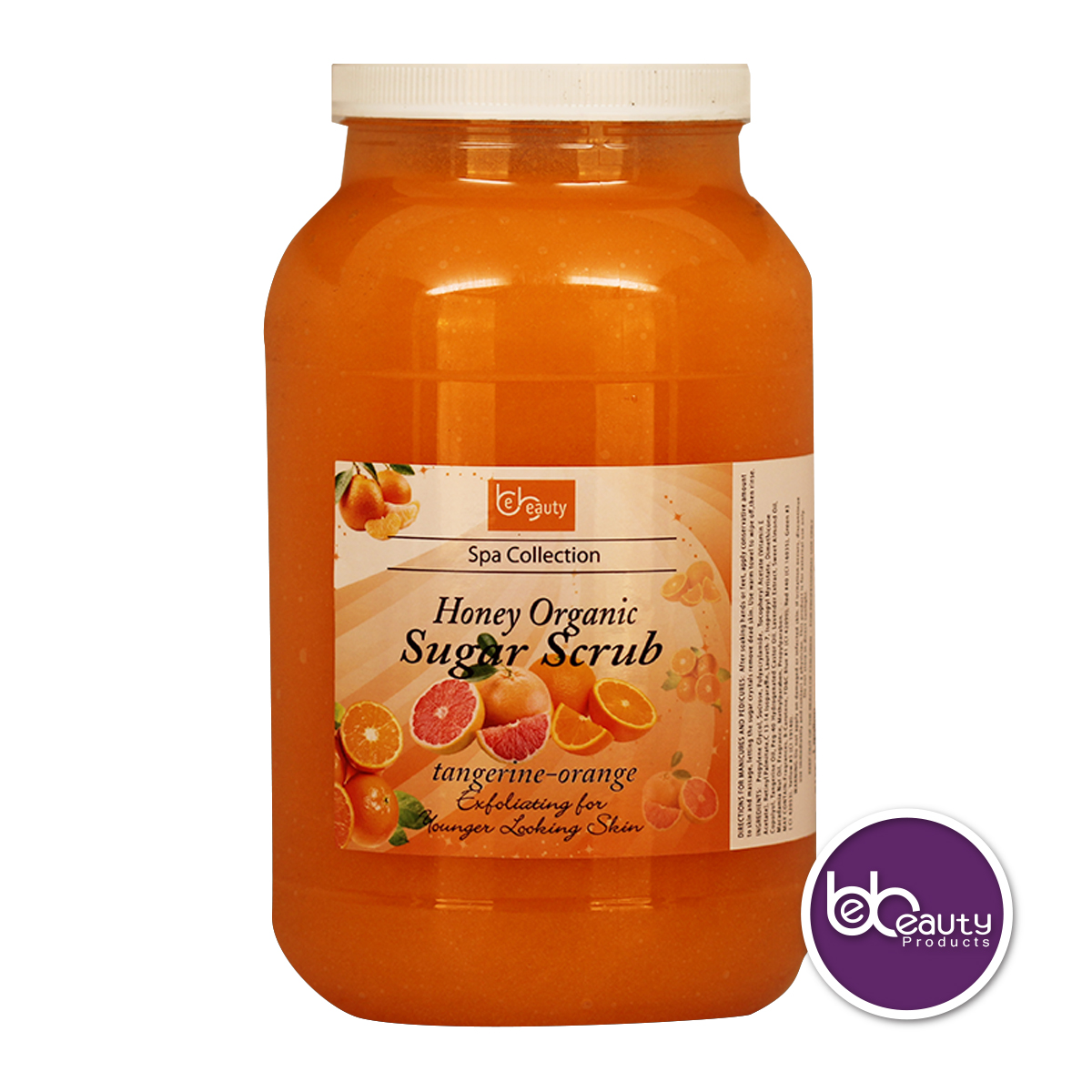 SOLAR Honey Organic Sugar Scrub - Tangerine Orange - 5gal. BUCKET